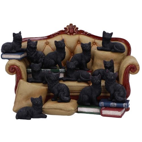  Couch Clowder figurica Nemesis Now Slike