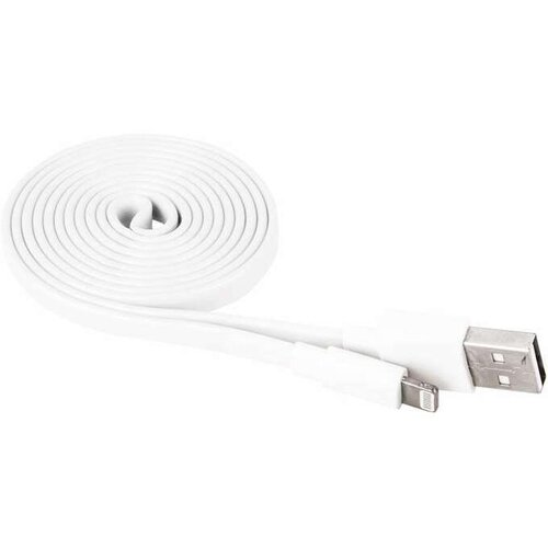 Emos USB Lightning kabel SM7013W 1m bel Slike