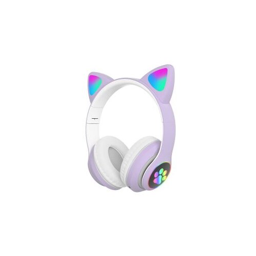  Slu&scaron;alice za djecu CAT EAR Kids STN-28, bluetooth, ljubičaste Cijene