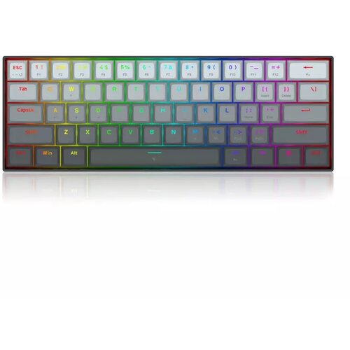Redragon Fizz K617 RGB black, Wired Keyboard, Magnetic Cene