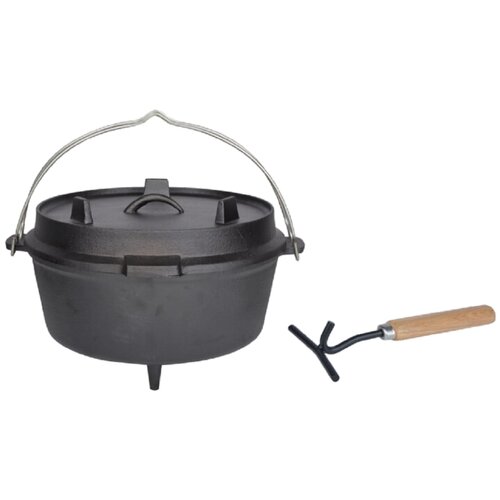 Esschert Design litoželezna posoda esschert fancy flames (6,5 + 2,27 l, priložena kljuka za pokrov) Cene