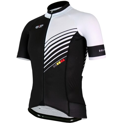 Doltcini Dečiji biciklistički dres katkog rukava PRO White - FORZA KIDS,8godina Slike