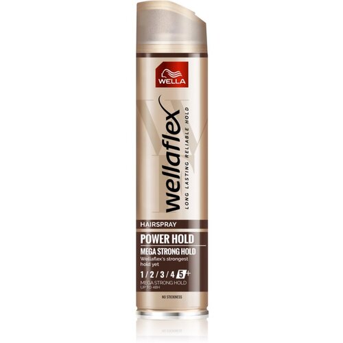 Wella flex Power Hold Form & Finish lak za lase z ekstra močnim utrjevanjem za naravno fiksacijo 250 ml Cene