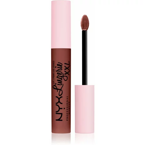 NYX Professional Makeup Lip Lingerie XXL tekoča šminka z mat učinkom odtenek Low Cut 4 ml