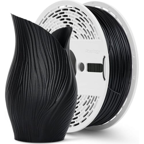 Fiberlogy Matte PET-G Black Cene
