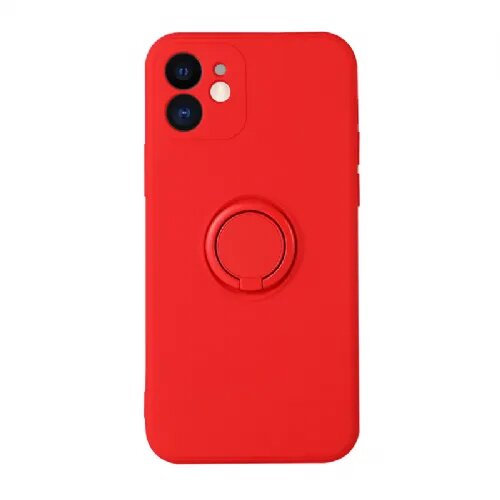 Onasi silikonski ovitek liquid ring za samsung galaxy A53 - rdeč Slike