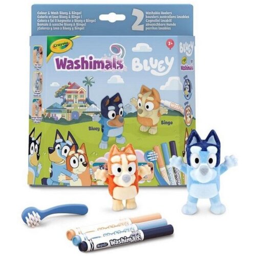 Crayola Washimals Bluey set Slike