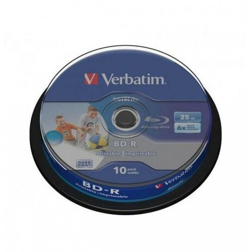 Verbatim BLU-RAY PRINTABLE 25GB 6X 43804 disk Slike