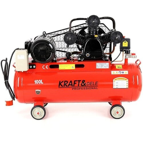  Oljni kompresor 100L 3 bati KD1477 + Separator Cene