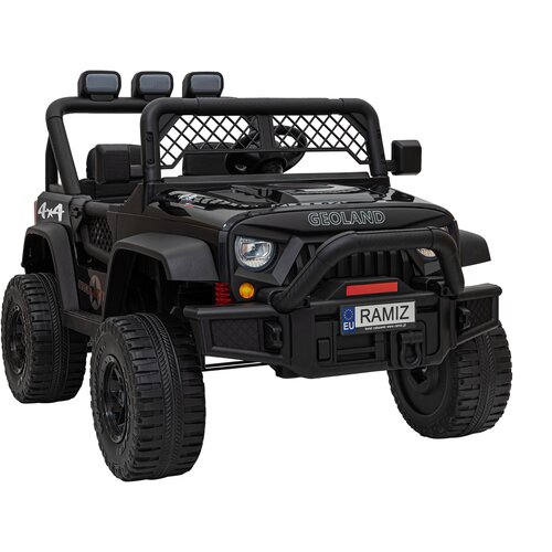  Auto na akumulator Geoland Power - dvosjed - crni Slike