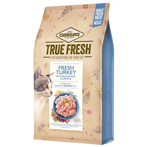 Carnilove True Fresh puran - Varčno pakiranje: 2 x 4,8 kg