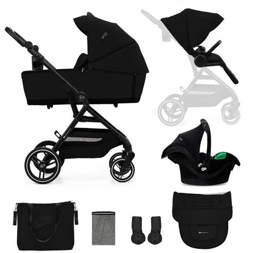 Kinderkraft KOLICA YOXI 3u1 MINK PRO PURE BLACK Cene