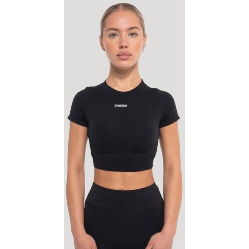 GymBeam Ženski crop top Flow Black L Cijene