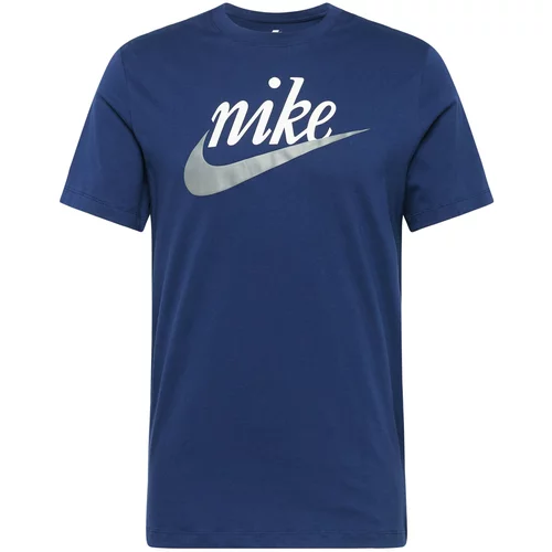 Nike Sportswear Majica 'FUTURA 2' crno plava / siva / bijela