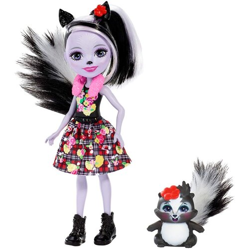 Enchantimals Mattel Mini punčka - Sage Skunk & Caper (FXM72), (21382361) Cene