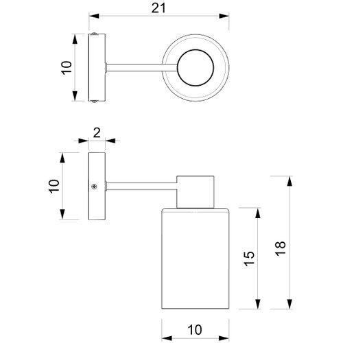  Zidna lampa MADERA 1xE27/60W/230V bela/drvo Slike
