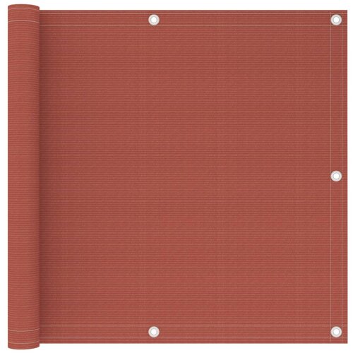 VidaXL Balkonsko platno terakota 90x600 cm HDPE Slike