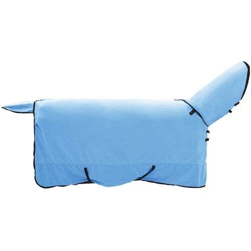 vidaXL Konjski pla&scaron;č Polno Aqua 155 cm Poliester, (5000288850) Cene