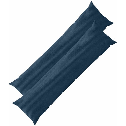 Presvlaka za jastuk 2 pcs HEERLEN Mornarsko plava 40 x 145 cm Cijene