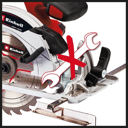 Einhell te-cs 18/165-1 li akumulatorska ručna kružna testera, solo Slike