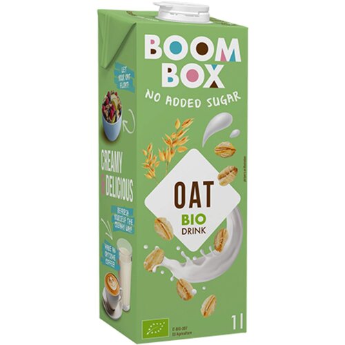 Boom Box Ovseni napitak Bio s kalcijumom, 1l Cene