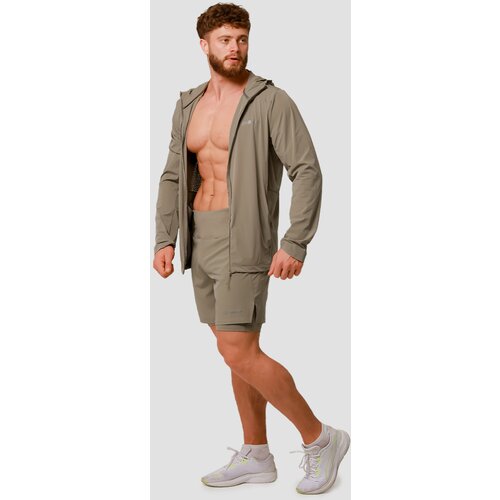 GymBeam jakna za trčanje pulse vetiver Slike