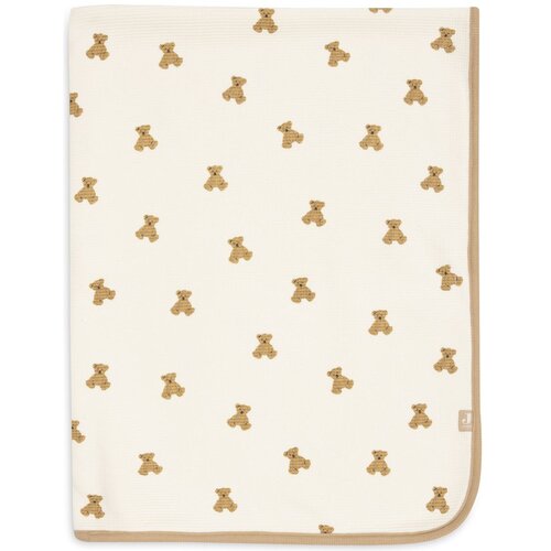 Jollein dekica 75x100cm mini teddy bear little waffle Cijene