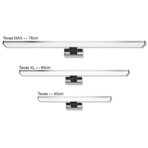 Top Light TEXAS XXL - LED osvetljenje za kupatilsko ogledalo LED/15W/230V IP44 Slike