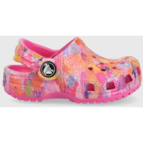 Crocs Otro&amp;scaron;ki natikači roza barva Slike