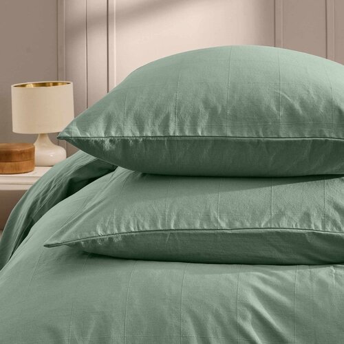 Douceur d int&amp;eacute;rieur Zelena posteljina za bračni krevet/za produženi krevet 240x220 cm Linella &amp;ndash; Slike