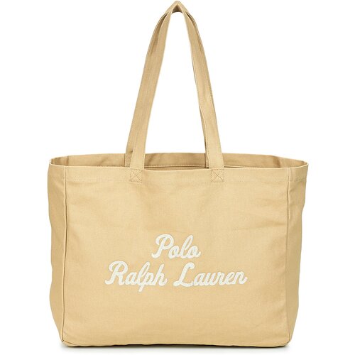 Polo Ralph Lauren EAST WST TTE-TOTE-LARGE Bež Slike