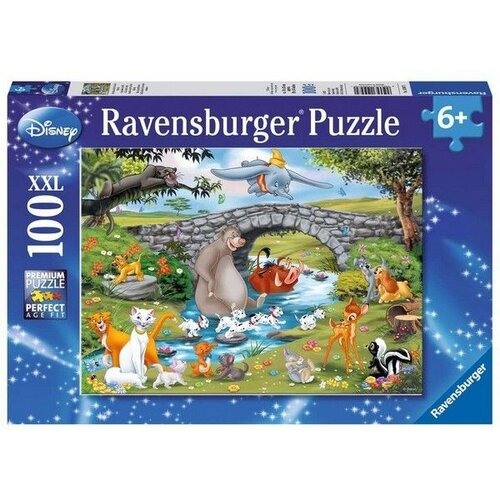 Ravensburger puzzle – Životinje prijatelji - 100 delova Slike