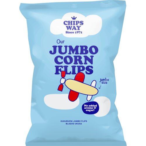 Chips Way FLIPS CACANSKI JUMBO 80G Cene