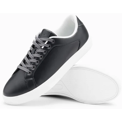 Ombre Classic men's sneaker shoes with high sole - graphite