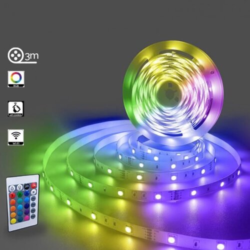 Bb Link 5050-Led traka 12V IP20 WIFI SET(3met, 15W) KU Cene