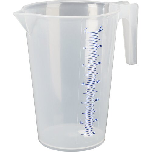 Pressol Prozorna merica, 3 l, DE 6 kosov, PP, s skalo Cene