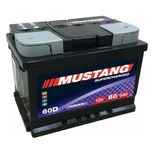 Mustang 12 V 60 Ah D+, MS60-L2 akumulator Slike