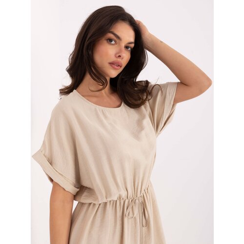 Italy Moda Dress-MI-SK-A63751.67-beige Slike
