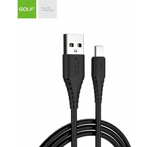 USB kabl na mikro usb golf GC-64m crni Slike