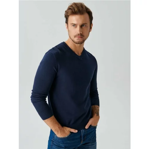 Sinsay muški džemper V-izreza 0188J-59X