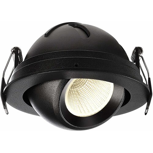 Planetitaly 9W vgradni LED reflektor 10cm nagibno nastavljiv reflektor z zatemnitvijo ČRNO izložbo, (20554126) Cene