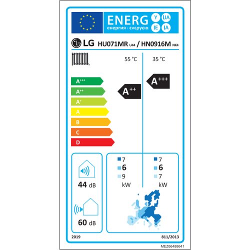 LG toplotna črpalka Therma V split HU071MR.U44 + HN091MR.NK5 &amp;ndash; 7KW, (20965866) Slike