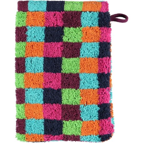Cawö Rokavica za umivanje Lifestyle - karo, 16 x 22 cm - multicolor 84 Cene