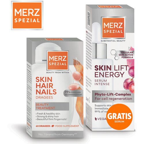 Merz Paket Spezial dražeje + Skin Lift Energy Serum Slike