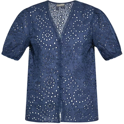 DreiMaster Vintage Bluza temno modra