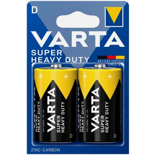 Varta SUPERLIFE D 1,5 V R20/R20P cink-karbon baterije &amp;ndash; 2 kom Slike