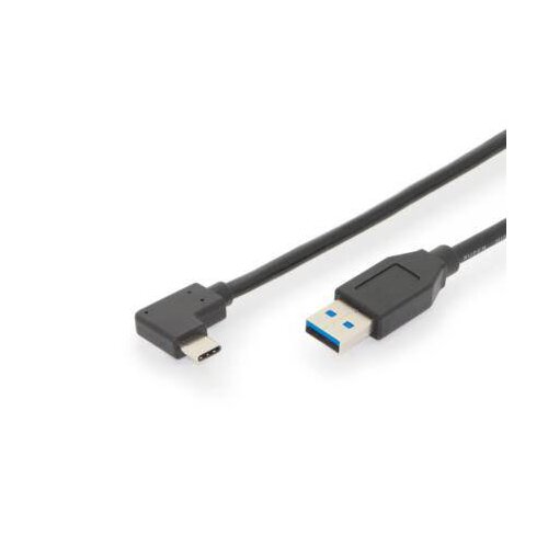 Digitus LINK USB kabel USB 3.2 gen. 1 (USB 3.0) USB-C&reg; vtič\, USB-A vtič 1.00 m črna dvojno oklopljen AK-300147-010-S, (20415991) Cene