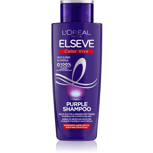 L´Oréal Paris Elseve Color-Vive Purple šampon za neutraliziranje bakrenih tonova 200 ml