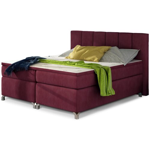 ELTAP Boxspring krevet Basilio s LED rasvjetom i prostorom za pohranu-160x200-Rivera 59 Cijene