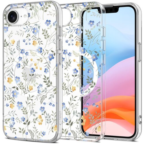 TECH-PROTECT FLEXAIR MAGSAFE maska za IPHONE 16E SPRING FLOWERS Slike